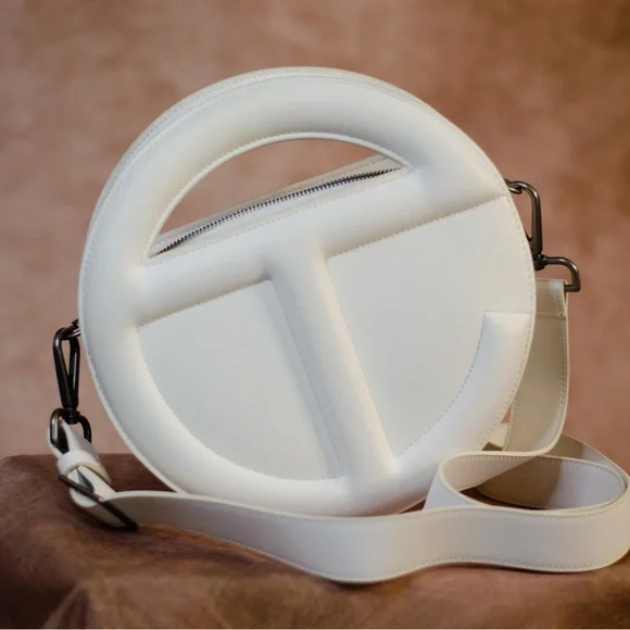Telfar White Circle Handbag - Picture 3 of 4